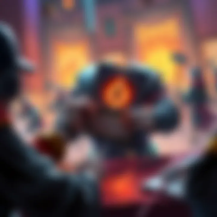 A player using a card that allows drawing four cards with one mana in a fast-paced game setting, showcasing gameplay strategy.