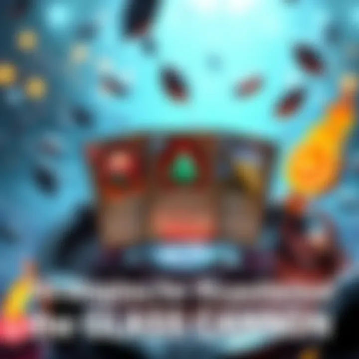 A dynamic card arrangement showcasing alternatives to the Glass Cannon concept in competitive play