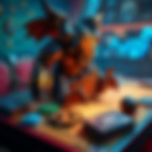 A display of various powerful cards similar to Mecha'thun on a game table, showcasing potential game-winning moves.