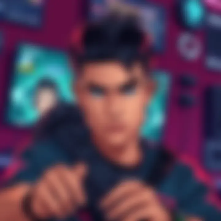 Illustration of Carlos Oliveira character from gaming, looking determined and ready for action, against a gaming backdrop
