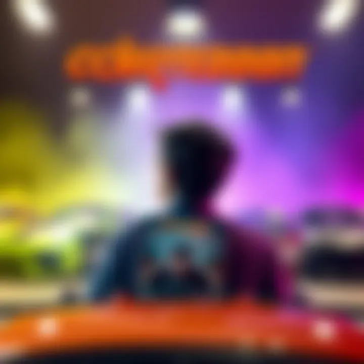 A person contemplating which Carmageddon game to play first, with various game covers in front.