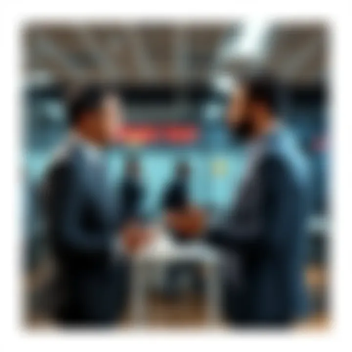 Carter and Jorge engage in a discussion about teamwork and communication in an office setting