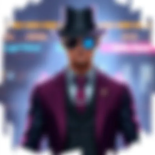 Cassidy character from the game wearing a new formal outfit with a unique eye appearance, looking sharp but raising questions about his eye alignment.