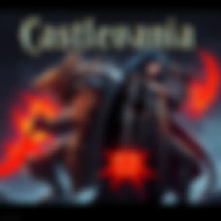 Striga and Tera depicted as powerful boss characters in a dark, gothic setting, showcasing their unique designs and abilities.