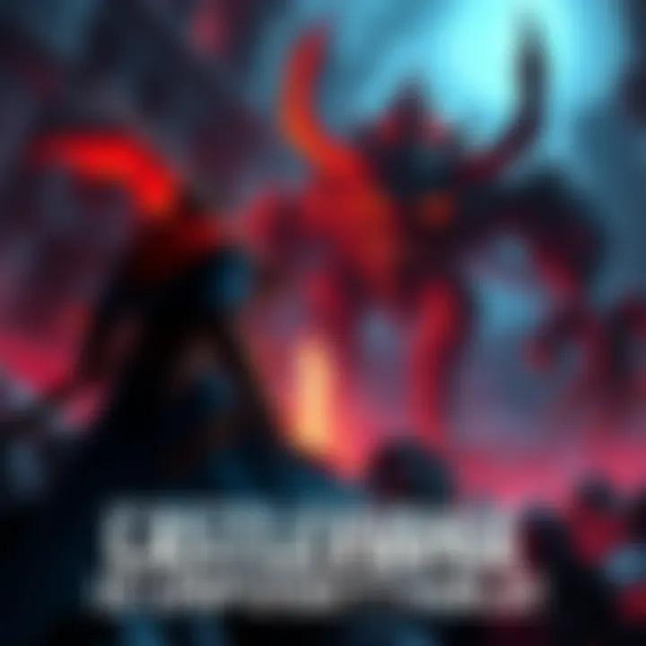 A character battles a monster in a dark castle with vibrant graphics and dramatic lighting in a Castlevania game