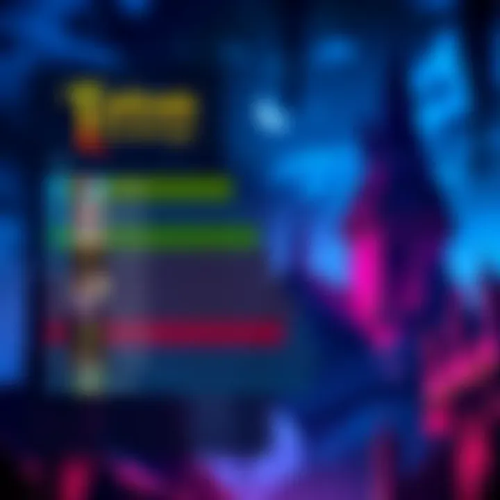 A colorful tier list showing different Castlevania games ranked from top to bottom based on enjoyment.