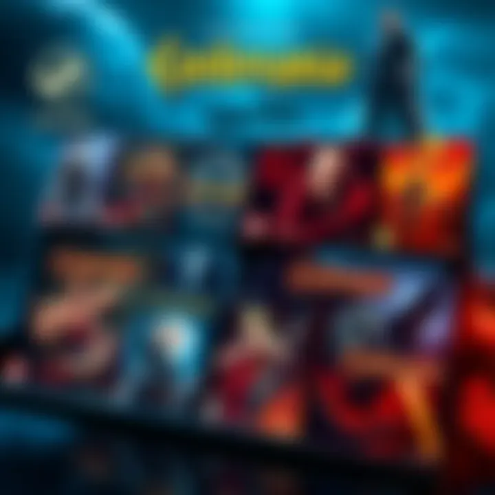 Castlevania Games on Steam Deck A Steam Deck displaying various Castlevania game covers, featuring iconic characters and artwork.