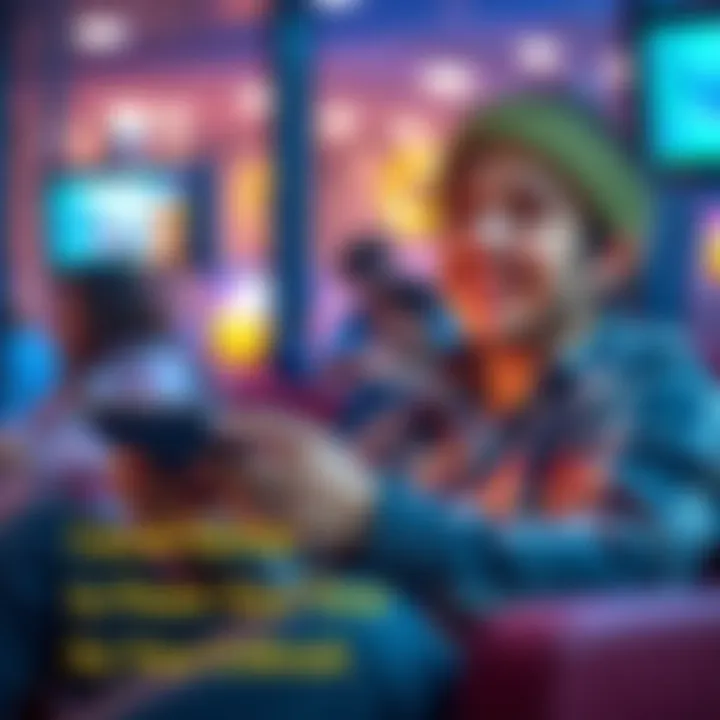 A person playing casual games on a mobile device during a break, smiling and enjoying the moment.