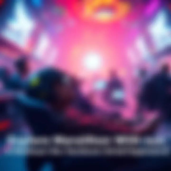 Casual Gaming in Marathon A relaxed player enjoying the game Marathon in a colorful environment, focusing on exploration rather than competitive play.