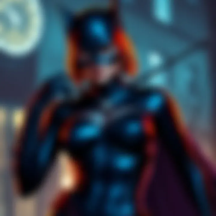 Catwoman character from Batman Telltale series, showcasing her confident pose and sleek outfit
