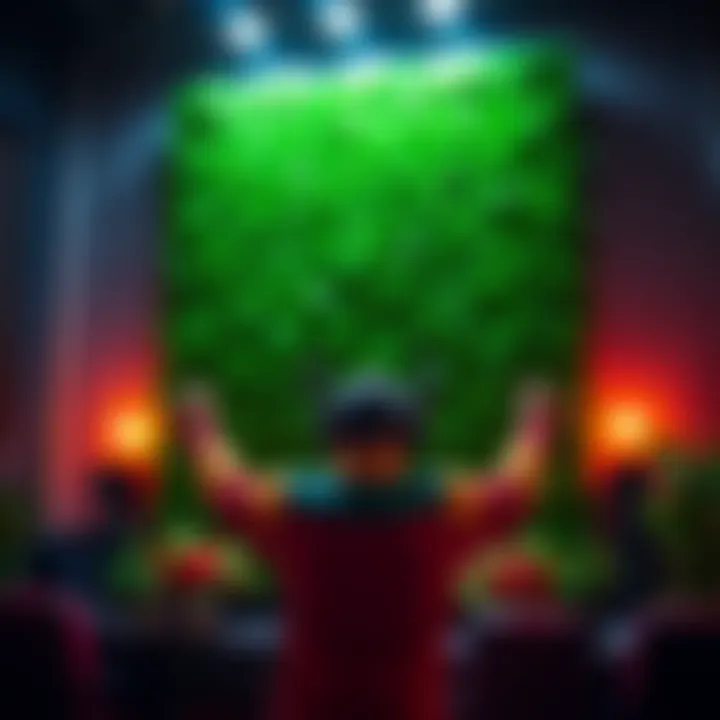 A player happily showcases their first completed green wall in Dota after five years of gaming