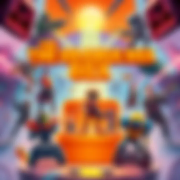 A colorful illustration featuring iconic scenes and characters from The Orange Box collection in gaming, highlighting its impact on gaming culture.