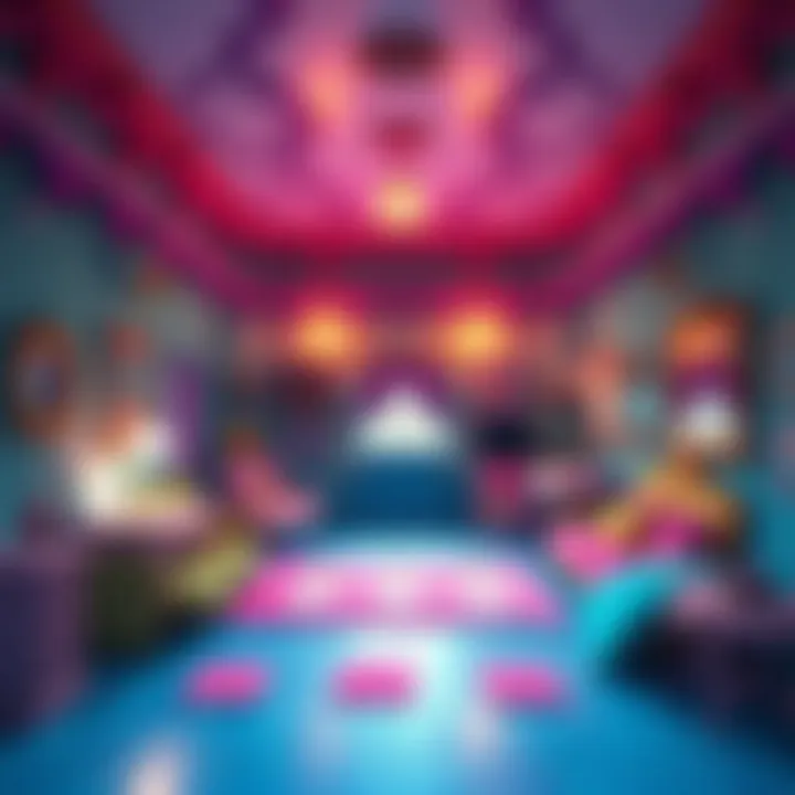 A colorful in-game room featuring playful decoration and interactive elements from the video game Celeste, inviting players to explore and complete the map.