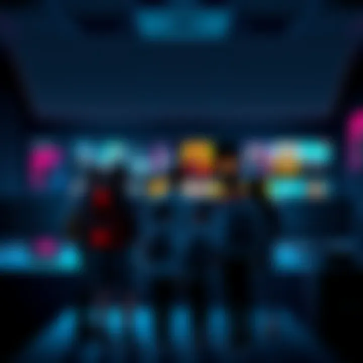 Censorship in Gaming Group influencing Steam's censorship policies stands in front of a computer screen featuring popular games being targeted.