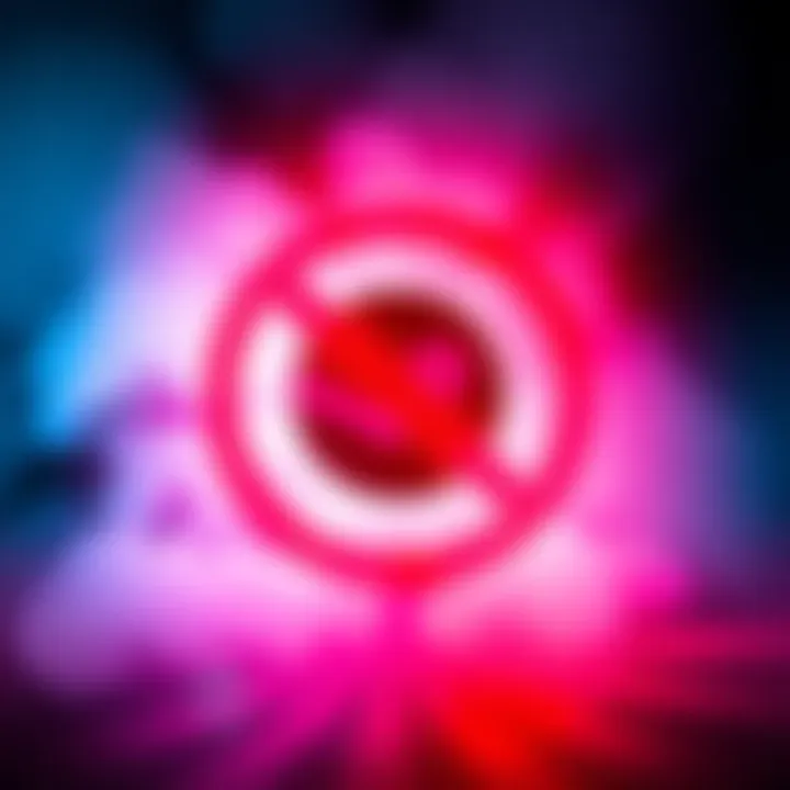 A graphic showing a blocked game icon with a red prohibition sign, symbolizing the banning of games on Steam due to censorship.