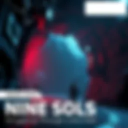 Players struggle in a dark, locked gauntlet with limited resources and health items in Nine Sols