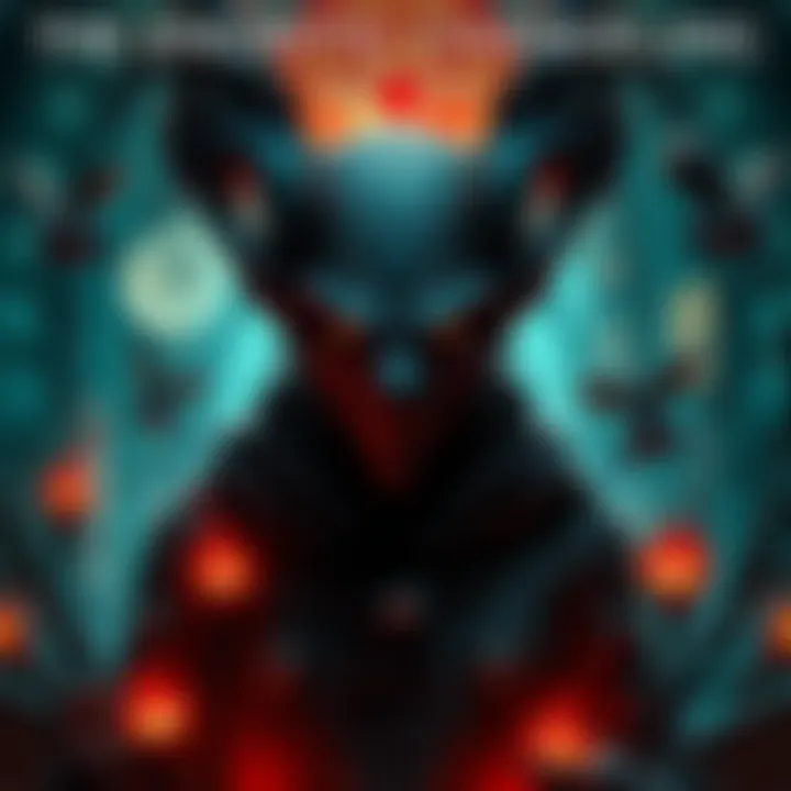 A detailed portrayal of the Changeling character surrounded by gameplay elements in Pathologic RPG, symbolizing complex interactions and immersive storytelling.