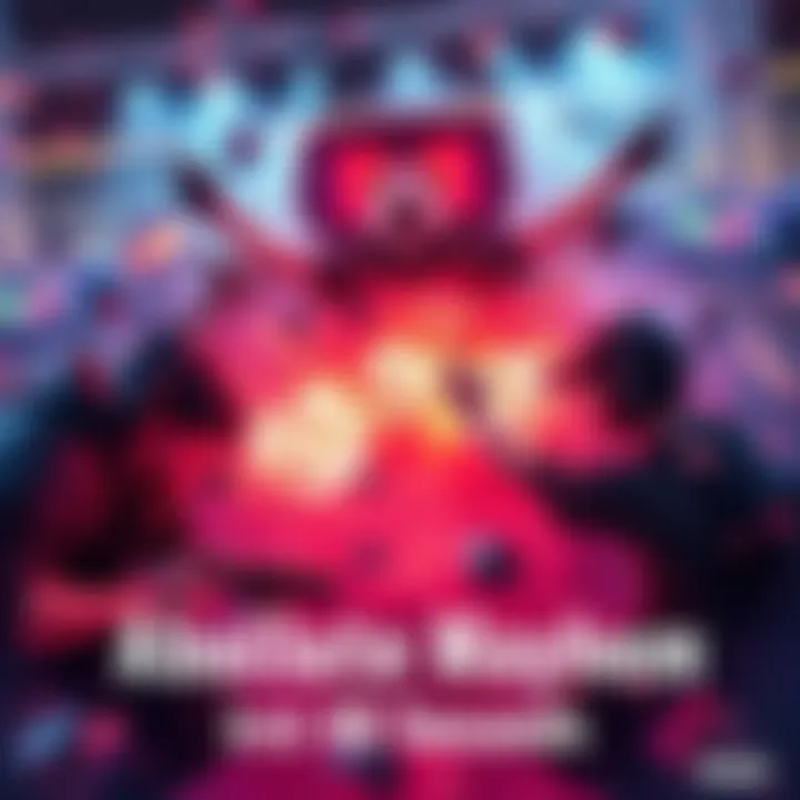 Players in a chaotic gaming scene experiencing unexpected events and excitement within the first moments of gameplay.