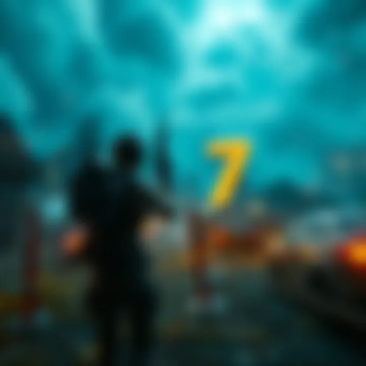 Screenshot of Chapter 7 Season 1 showing UI changes and emotes in battle royale mode