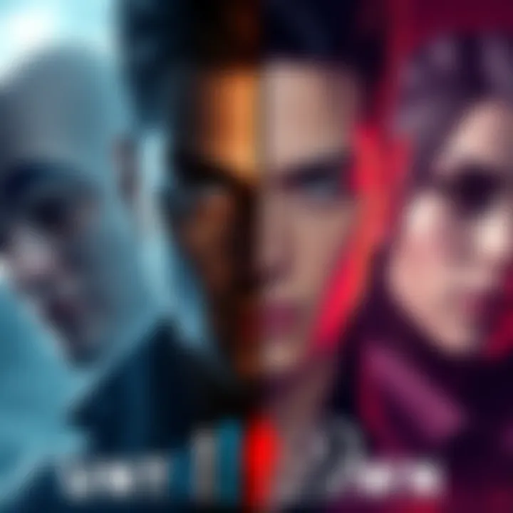 Character Comparison from The Quarry and Until Dawn A visual comparison of characters from The Quarry and Until Dawn highlighting their traits and similarities.