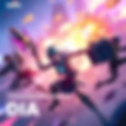 A vibrant gameplay scene featuring Dia showcasing her skills and abilities with players enjoying the experience