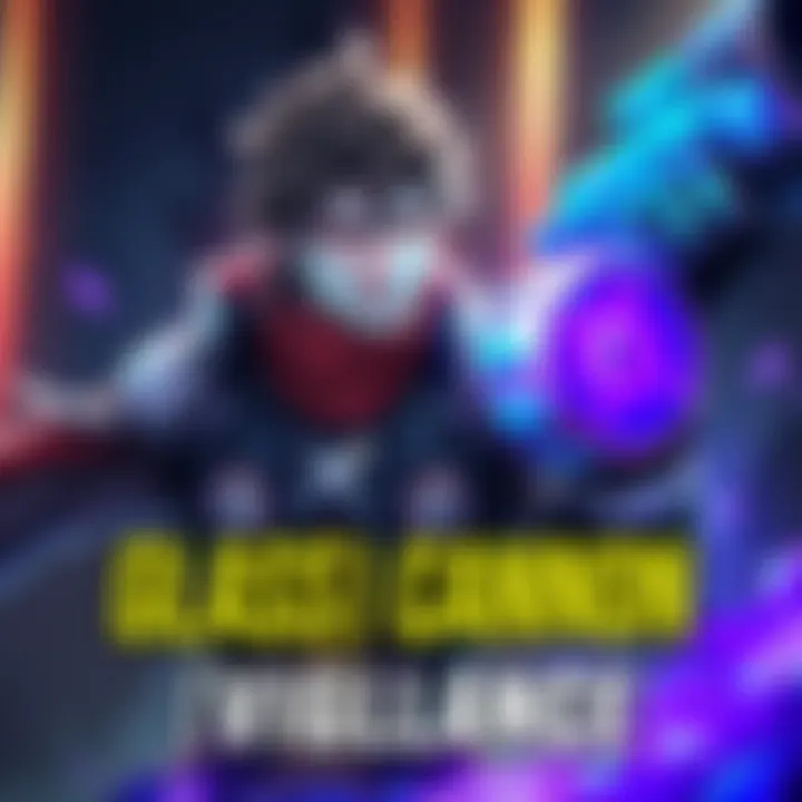 Character with Glass Cannon and Vigilance Attributes A game character showcasing the Perfect Glass Cannon and Perfect Vigilance attributes, emphasizing strength and alertness.