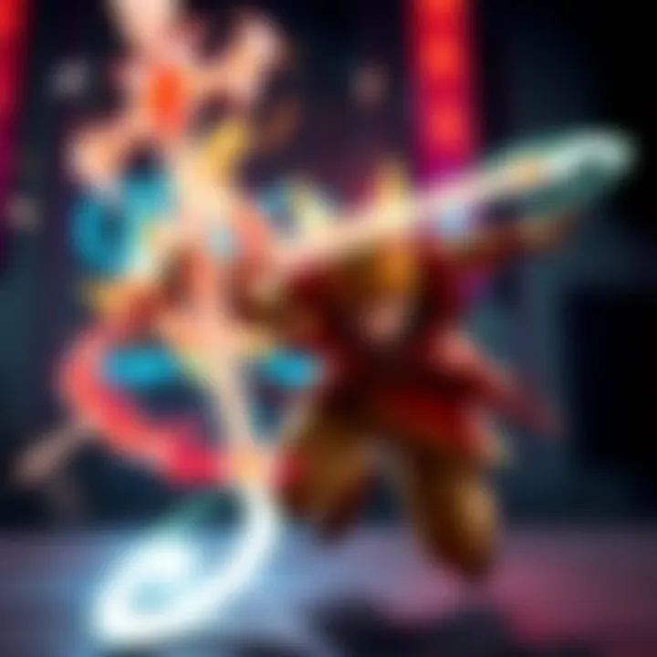 Character using sliding slash in a game A gaming character performs a sliding slash move, showcasing timing and iframe mechanics during gameplay