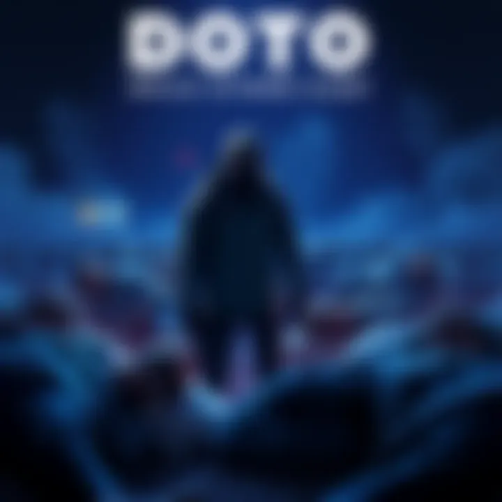 A game character standing alert while other characters lie asleep in a dark scene, hinting at security challenges and gameplay tactics in DOTO.