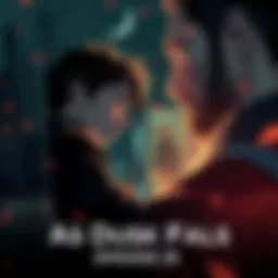A tense moment between two characters facing high stakes and emotional turmoil in a dramatic scene