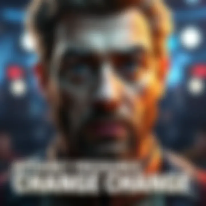 A movie character's face is being altered to reflect fan feedback, showcasing the impact of internet opinion on design choices.