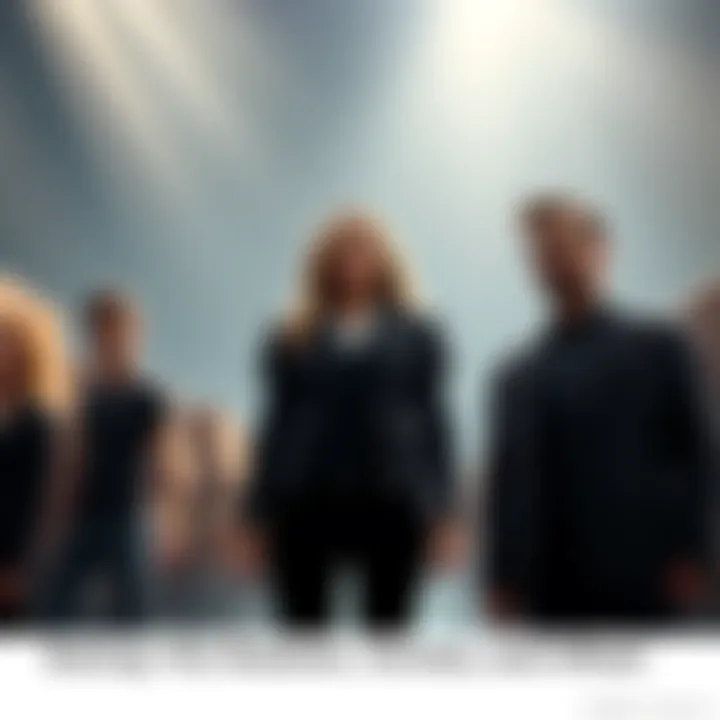 Character Evaluation of Chuck, Christa, and Omid Chuck, Christa, and Omid standing together in a dramatic scene, showcasing their distinct personalities and expressions