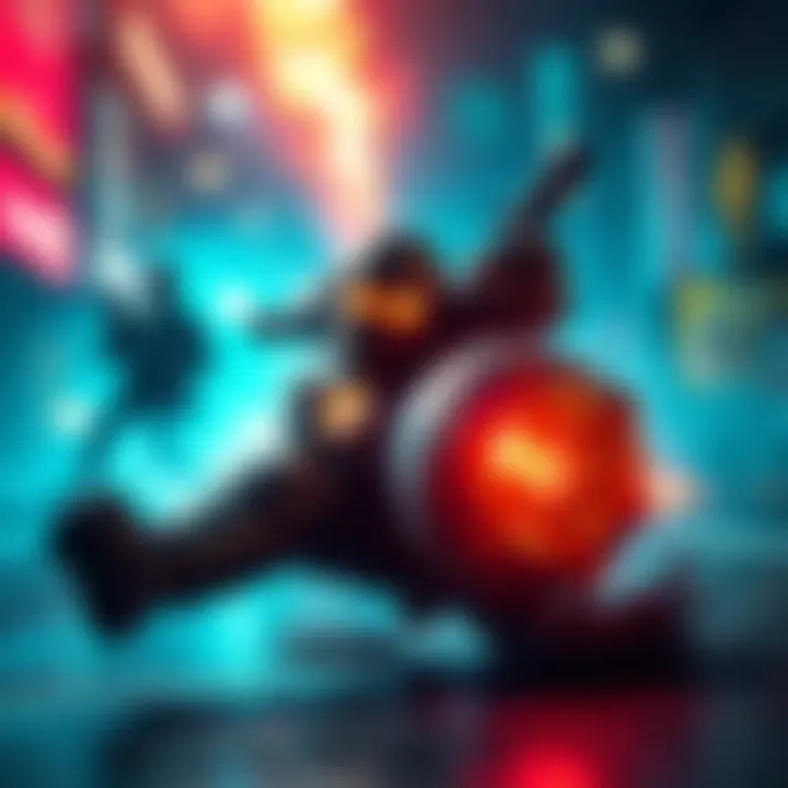 A gaming character performing fat rolling to dodge an attack, sacrificing armor for better movement
