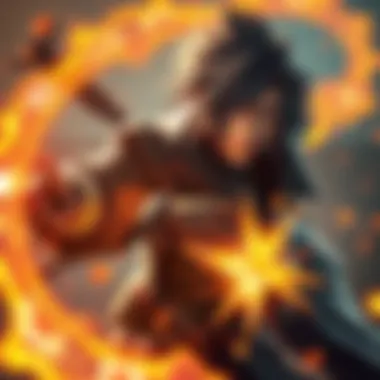 A character in Final Fantasy 16 performing the Good Steal ability, surrounded by glowing energy and items being collected.