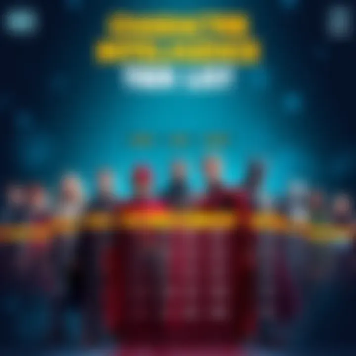 A visual representation of a character intelligence tier list ranking with various characters labeled according to their intelligence levels, sparking debate among fans.