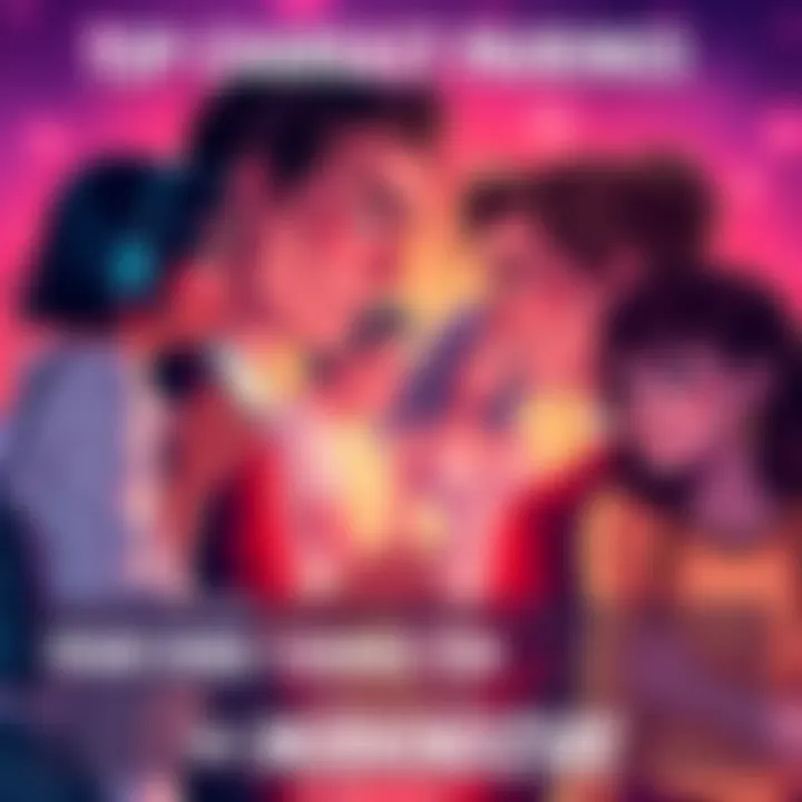 Various characters from Mercer interacting and forming connections, showcasing popular pairings among fans