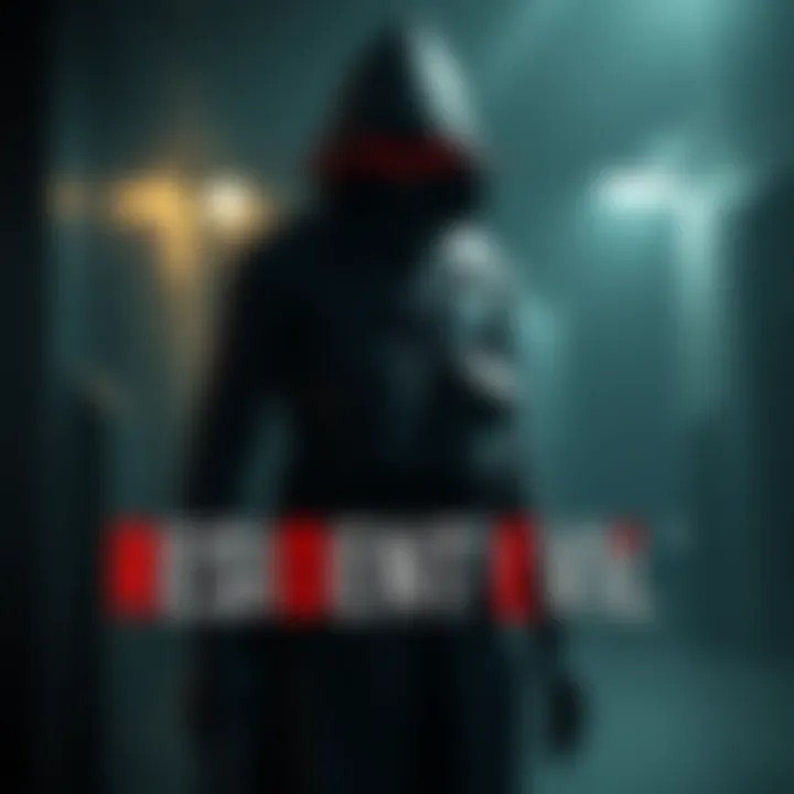 A mysterious figure stands guard over Rose in a dark, atmospheric setting, hinting at connections to Louisiana.