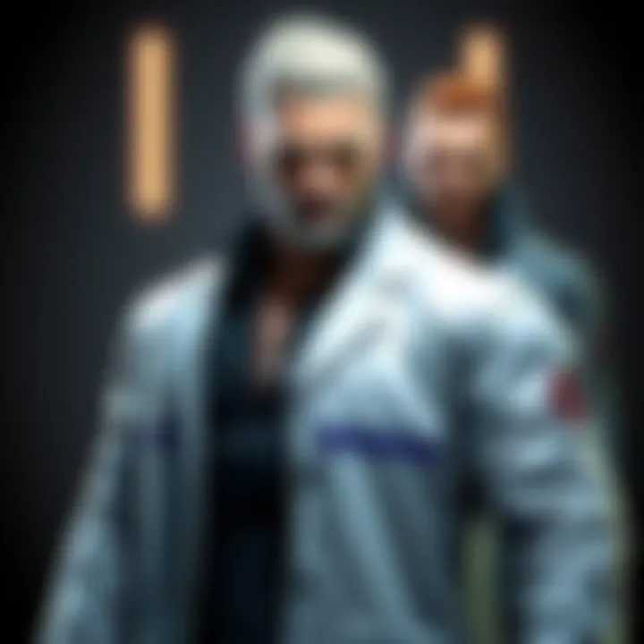 Fans discuss Wesker's white lab coat from MvC3 and other character recolors in games.