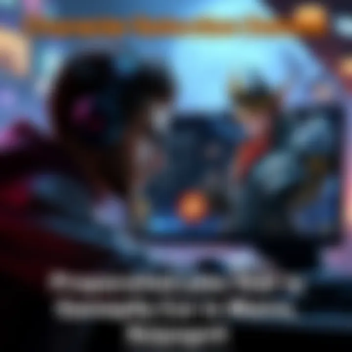 Character Selection Debate A player analyzing hero designs and gameplay elements on a game screen, with a focus on Anranโs redesigned character