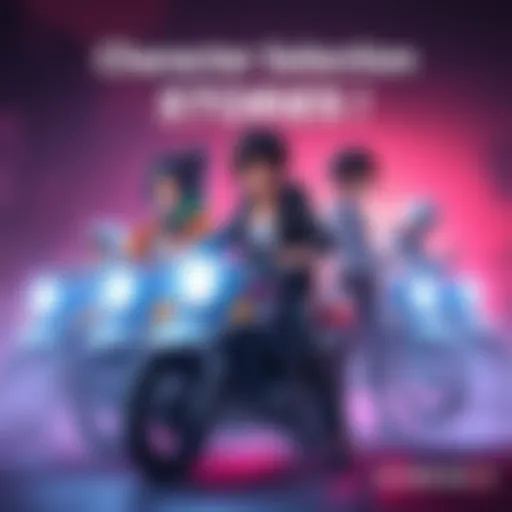 Character Selection in Stories 3 A scene showing different character options for gender selection in Stories 3, highlighting diversity and choice.