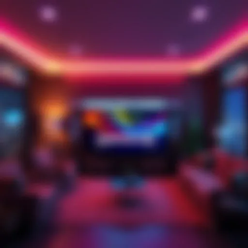 A prominent character start screen displayed in a cozy lounge, inviting attention with its colorful design and familiar graphics.