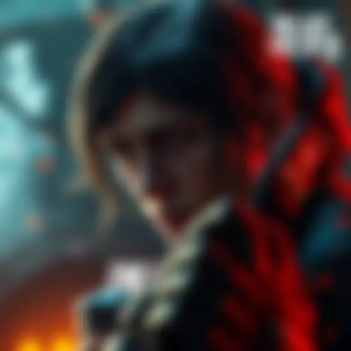 A character facing a challenging environment in The Last of Us Part 1 Survivor mode, appearing focused and determined with a tense expression.