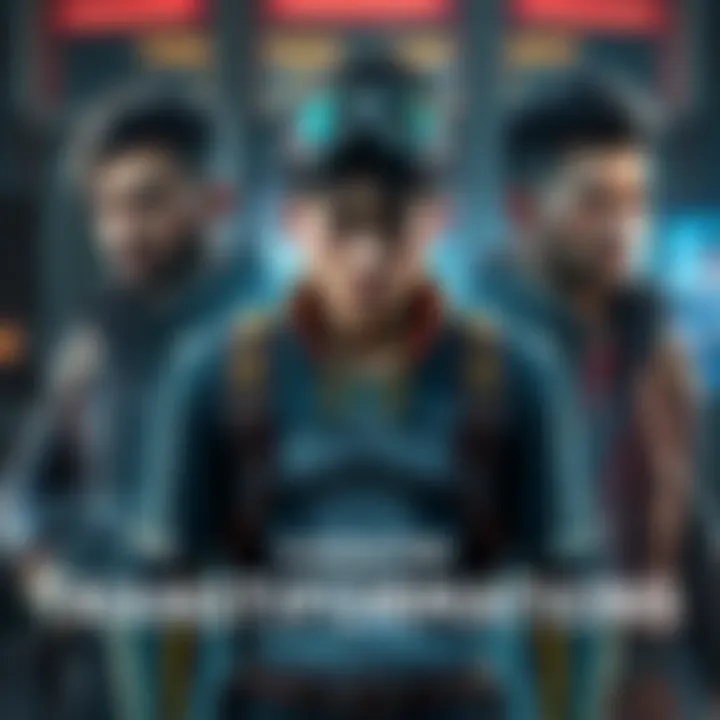 Character showing different appearances after three playthroughs, reflecting changes in style and gear.