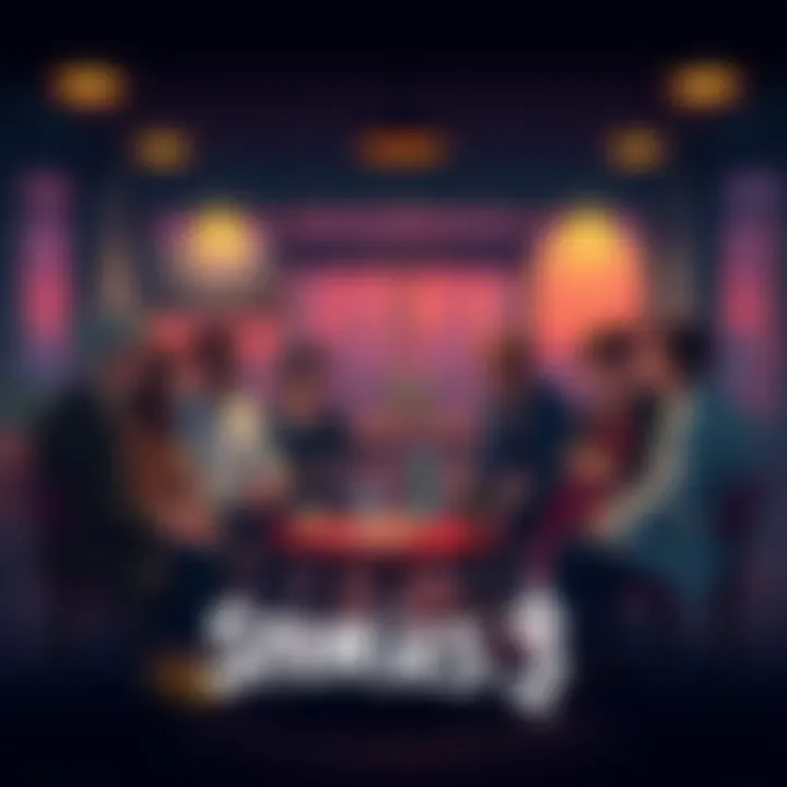 Characters discussing Stories 3 A group of people sharing opinions about the characters and plot of Stories 3 in a cozy forum setting