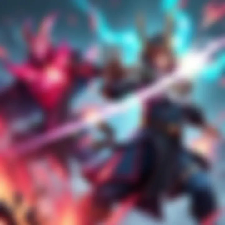 A character in an action RPG using a charged drain attack against enemies, showcasing dynamic combat and energy effects.