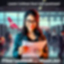 Charlet Chung's Lawsuit Against WestJet Charlet Chung, voice actress known for D.Va, holding legal documents in front of an airport backdrop