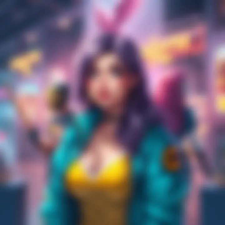 Charlotte Fan Art Display A vibrant collection of fan art inspired by Charlotte showcasing various artistic styles