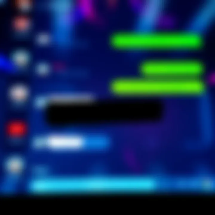 Chat platforms with censored text A screenshot of online chat with the name 'Pete' blocked out, showing user conversations