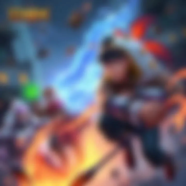 Chen in Team Action A character named Chen using skills while working with teammates in a game setting