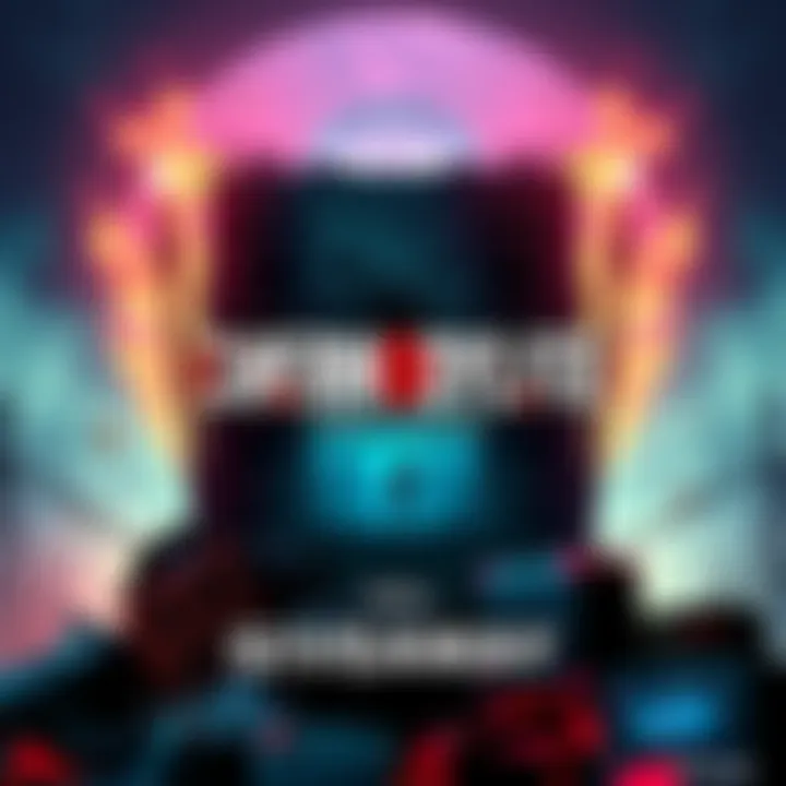 Colorful graphic promoting the Chernobylite Complete Edition giveaway on PC Steam with gaming elements