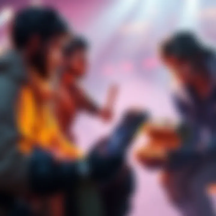 Players discussing inconsistent chest drop rates in the current event, showing mixed outcomes of chests received.